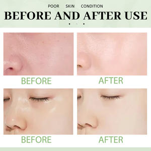Máscara de control de aceite profundo Té verde Control de aceite sólido Máscara de limpieza hidratante para el cuidado Limpiador facial - Product Image 3