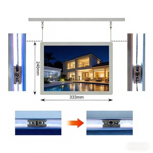 Factory Wholesale Crystal LED Advertising Light Boxes A1/A2/<b>A3</b>/A4 Ultra Slim Waterproof Eco-friendly Acrylic Panel Lighting <b>Box</b> - Product Image 1