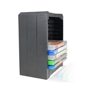 Torre de almacenamiento de disco multifuncional para <span class=keywords><strong>PS4</strong></span>, torre de almacenamiento de 10 discos de juego, organizador para juegos de PS5 - Product Image 3