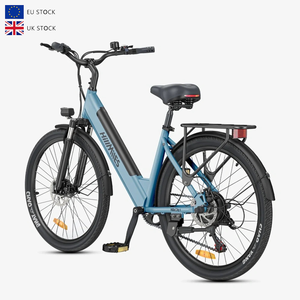 Bicicleta Eléctrica Urbana Hillmiles MileCity 1 de 250W, 36V, 13Ah, con Cuadro Bajo, 26 Pulgadas, para Adultos, de Calidad Estable de la UE - Product Image 1