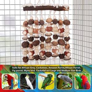 Jouets et accessoires écologiques pour oiseaux, accessoires pour cage à oiseaux, balles à mâcher pour perroquets - Product Image 3
