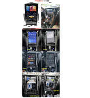 Lecteur multimédia embarqué 1DIN pour tableau de bord Android 13 YLD 12,1 pouces pour Jaguar XJ XJL 2010-2017, GPS, radio, CarPlay, Android Auto