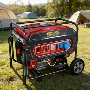 High Power 5/6/7.5KW 420cc 4-Stroke Gasoline <b>Generator</b> 50/60Hz 220V AC 25L Super Long Warranty Recoil+Electric Start 1 - Product Image 3