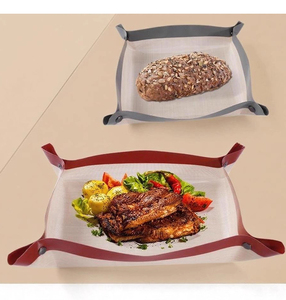 Nuevo Tapete de Silicona Reutilizable 2 en 1 para Horno 2025 con Cesta Antiderrames y Botones para Hornear y Herramientas de Repostería - Product Image 3