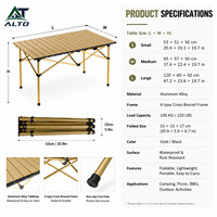 Ensemble table et chaises pliantes rectangulaires en acier au carbone personnalisé, design décontracté, mobilier d'extérieur portable pour camping et plage