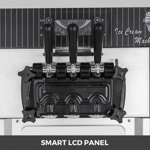 เครื่องทำไอศกรีม YKF-8218T วัตต์ Sihao พองตัวได้สูง2 + 1รสชาติผสม - Product Image 4