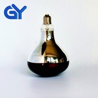 Lampes chauffantes à infrarouges pour volaille, équipement pour élevage de volaille de poulet, meilleure vente 250W, R125