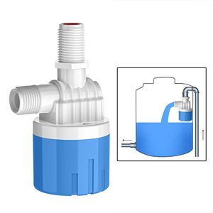 วาล์วเติมน้ำในทางเข้าแนวตั้งวาล์วควบคุมระดับน้ำแบบเติมพลาสติก ABS - Product Image 4