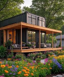 Tòa nhà Kết Cấu Thép tiền chế nhà <span class=keywords><strong>CONTAINER</strong></span> biệt thự tòa nhà kim loại và nhà tiền chế - Product Image 5