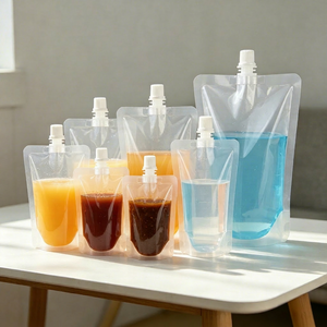 Custom Arrangement Neat 250ml Travel Size Spout Pouch Tight Close Custom <b>Bag</b> For Family Vacation Liquid <b>Pack</b> <b>Bag</b> - Product Image 1