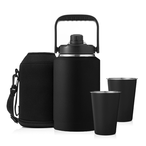 Amanzon Chai Nước Lớn Bằng Thép Không Gỉ 1 Gallon Bán Chạy Nhất Bình Bia Chai Trồng Cây 128 Oz Cách Nhiệt - Product Image 1