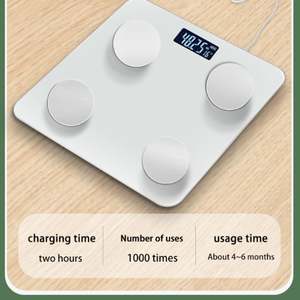 ميزان رقمي ذكي جديد لقياس دهون الجسم من مصنع تشانغشي، يتحكم في وزن يصل إلى 180 كجم، عالي الجودة - Product Image 6