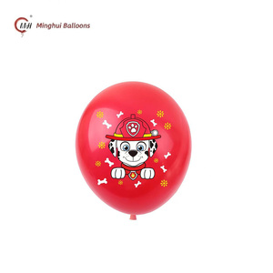 Globos de Látex con Personajes de PAW Patrol al por Mayor, Globo con Estampado de Perro de Dibujos Animados para Decoración de Arcos de Guirnaldas en Fiestas de <span class=keywords><strong>Cumpleaños</strong></span> Infantiles - Product Image 4