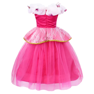 Disfraz de Princesa para Niña, Elsa, Anna, <span class=keywords><strong>Rapunzel</strong></span>, Bella, Jazmín, Sirenita, Disfraz de Halloween, Carnaval, Cosplay de Película y Televisión - Product Image 3