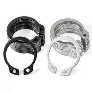 DIN 471 Stainless Steel Carbon Steel M3 M4 M5 M6 M7 M8 M9 M10 C Type Snap Rings External Circlip Retaining RingsためShaft