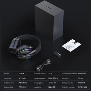 <span class=keywords><strong>Casque</strong></span> <span class=keywords><strong>de</strong></span> <span class=keywords><strong>jeu</strong></span> ONIKUMA GT826, excellent <span class=keywords><strong>casque</strong></span> <span class=keywords><strong>de</strong></span> <span class=keywords><strong>jeu</strong></span> tri-mode <span class=keywords><strong>avec</strong></span> basses ANC, suppression du bruit, ajustement confortable, longue durée <span class=keywords><strong>de</strong></span> vie <span class=keywords><strong>de</strong></span> la batterie - Product Image 6