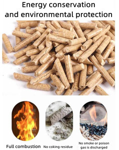 Poêle à granulés de bois à alimentation automatique, chauffage central à air chaud pour la maison et l'intérieur - Product Image 6