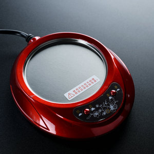 <b>Tea</b> Warmer Glass <b>Mug</b> With Lid Round Base <b>For</b> <b>Tea</b> Ceremony Home Use - Product Image 3