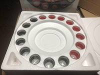 Roulette à 16 verres à shot pour boire, roulette à boire pour fête, jeu de casino