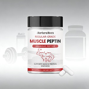 Peptina Muscular de Grado Regular, Péptido Anabólico, Cápsulas Orales, Suplemento Dietético Nutricional Diario para Deportes, 30 Cápsulas - Product Image 2