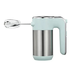 Petit mixeur multifonctionnel portatif avec bouton d'éjection, boîtier en plastique pour usage domestique, idéal pour mélanger gâteaux et aliments - Product Image 1