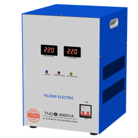 Régulateur/Stabilisateur de tension automatique monophasé YILONG SVC-8KVA 220V 8000VA, servomoteur haute précision, AVR pour toute la maison