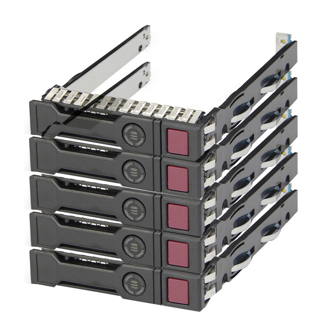 2.5" SAS SATA HDD Adapter Caddy Bracket For HP G8 Gen8 Gen9 G9 Server Hard Drive Tray Seld Support Hot Swap