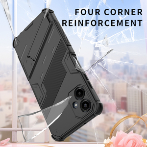 เคสโทรศัพท์กันกระแทกยอดนิยมปี 2026 วัสดุ TPU+PC ป้องกันอย่างแข็งแรง ฝาหลังพร้อมขาตั้งอเนกประสงค์สำหรับ <span class=keywords><strong>Samsung</strong></span> A06 - Product Image 4