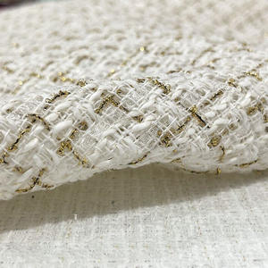 Usine directe brillant motif à carreaux scintillant paillettes Tweed tissu pour sacs chaussures arcs sacs à main artisanat avec paillettes sac à dos - Product Image 3