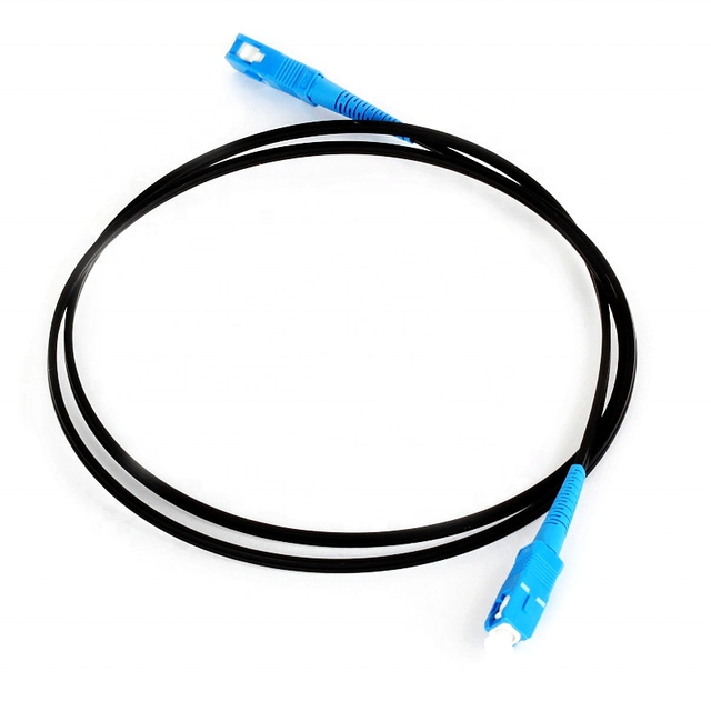 Pre-Connectorized 70m 80m 10m Fiber Optic Drop Cable SC/APC to SC/UPC Assembly Patch Cord for FTTH Use