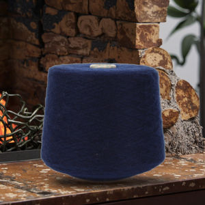 Grosir 75% lembut kasmir 25% sutra dicampur benang disikat 12/1 NM dicampur benang untuk rajutan kaus kaki syal - Product Image 1