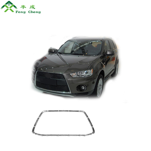 Nueva rejilla de parachoques delantero, acentos de rayas plateadas, embellecedor de parachoques delantero para Mitsubishi <span class=keywords><strong>ASX</strong></span> 2013 (accesorio automotriz) <span class=keywords><strong>GLS</strong></span> Sport OEM - Product Image 1