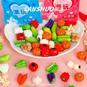 แลนโช มินิ เรซิ่น ผักผลไม้แบบสุ่ม  ชุด DIY งานฝีมือ ของตกแต่ง ของสะสม - Product Image 2