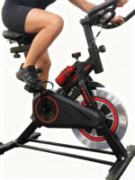 Vélo de spinning à volant d'inertie réglable, vente chaude 2025 - Vélo statique d'intérieur robuste pour la musculation et le renforcement musculaire