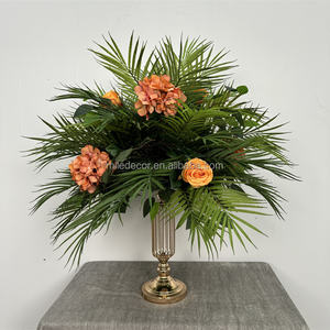 Décoration <span class=keywords><strong>de</strong></span> <span class=keywords><strong>table</strong></span> <span class=keywords><strong>de</strong></span> réception <span class=keywords><strong>de</strong></span> <span class=keywords><strong>mariage</strong></span> 80 cm, <span class=keywords><strong>centre</strong></span> <span class=keywords><strong>de</strong></span> <span class=keywords><strong>table</strong></span> <span class=keywords><strong>de</strong></span> <span class=keywords><strong>mariage</strong></span> feuilles vertes, boule <span class=keywords><strong>de</strong></span> fleurs vertes personnalisée - Product Image 4