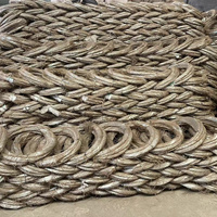 Fil de fer galvanisé recuit à chaud, fil GI flexible pour le ligaturage des barres d'armature, l'emballage et le regroupement général