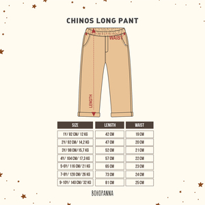 BOHOPANNA Pantalon chino long pour garçons, texture effet lin blanc cassé, taille élastique, coupe droite, longueur intégrale, pantalon d'été pour enfants - Product Image 6