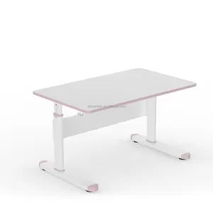 Healthy Practical Adjustable Height Table Home and School Lift Up Rising Ergonomic Child Study Desk