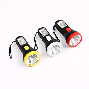 Mini <b>LED</b> <b>Flashlight</b> Dry Battery ABS Plastic Outdoor Use White Light Multi Color Option - Product Image 1