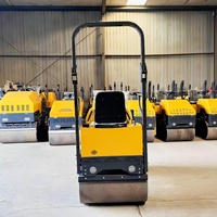 3000kg 3 tonnes Diesel Euro 5 EPA CE Engine Mini Walk Behind Compactor Road Roller Ride on Roller Compactor