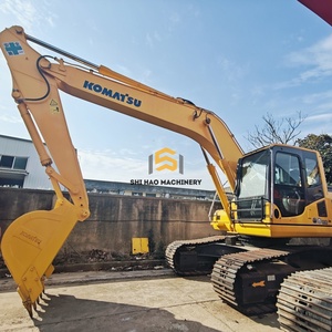 รถขุดไฮดรอลิกมือสอง KOMATSU PC200 สภาพดี 99% สีเดิม ใช้งานน้อย สำหรับขาย - Product Image 2