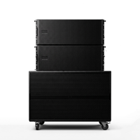 Système audio professionnel TTL55, enceintes line array doubles de 12 pouces, actives, trois voies, système sonore 3 voies avec line array actif