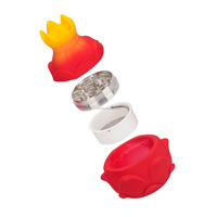 Nieuwe aanwinst Dragon Herb Grinder Smoke Shop Fruit Tabak Grinders Gemengde Kleuren Zinklegering Grinder