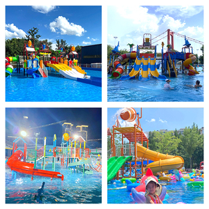 Parc aquatique extérieur pour adultes, <span class=keywords><strong>grand</strong></span> parc aquatique en plastique, piscine pour enfants, <span class=keywords><strong>toboggan</strong></span> aquatique commercial en fibre de verre - Product Image 6
