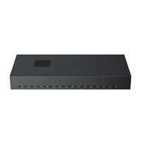 Estación de Conexión USB C de 600W y 16 Puertos Sipolar C-165PD, Divisor USB-C con Carga Rápida PD30W para Teléfonos Inteligentes y Portátiles