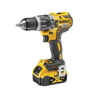 For Professional Cordless <b>Hammer</b> Drill 18V 5.0Ah Lithium-Ion Battery with 3-Year Warranty Pistol Grip Handle and Brush Motor - Product Image 1