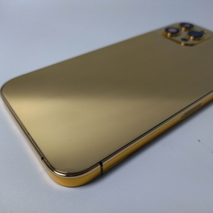 Para <span class=keywords><strong>iPhone</strong></span> 12/<span class=keywords><strong>13</strong></span>/14/15/16 pro Max Marco de oro más vendido galvanizado oro real sin decoloración Marco de lujo de alta calidad - Product Image 3