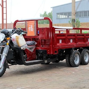 Tricycle de fret à 9 roues avec double essieu arrière, refroidissement par eau 350CC, personnalisé, à double roue/9 roues - Product Image 4