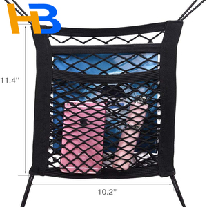 Sac de <span class=keywords><strong>rangement</strong></span> extensible universel pour bébé en maille fourni en usine pour voitures - Product Image 3