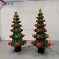 Arbre de Noël gonflable utilisé pour les célébrations du Nouvel An, les parcs d'attractions, les décorations de scène et la publicité.